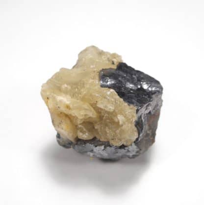 Galène, calcite, La Besse, Saint-Julien-aux-Bois, Corrèze