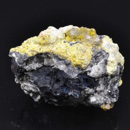 Galène, cérusite et pyromorphite, L'Argentolle, Saône-et-Loire, Morvan.