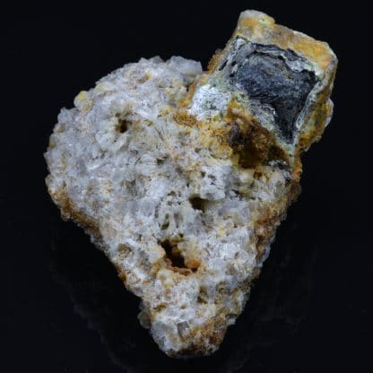 Galène et lead hydroxylapatite, L'Argentolle, Saône-et-Loire, Morvan.