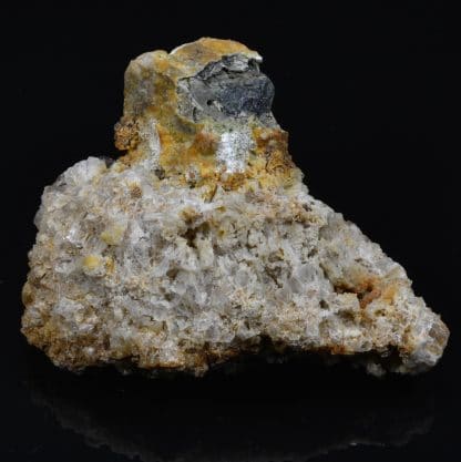 Galène et lead hydroxylapatite, L'Argentolle, Saône-et-Loire, Morvan.