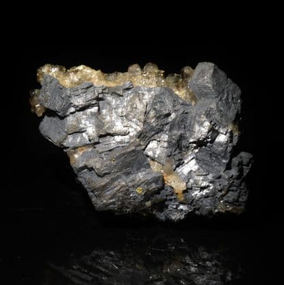 Galène et quartz fumé, La Besse, Saint Julien Aux Bois, Corrèze