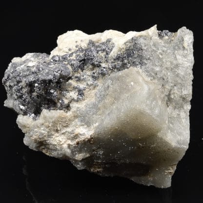 Galènes, quartz et baryte de Mercoirol, Gard, France.