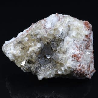 Hémimorphite, Fluorine, L'Argentolle, Saône et Loire, France.