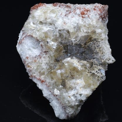 Hémimorphite, Fluorine, L'Argentolle, Saône et Loire, France.