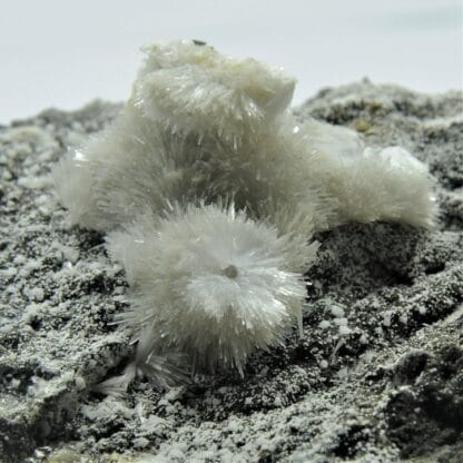 Natrolite, Saint-Jean-des-Ollières, Puy-de-Dôme.