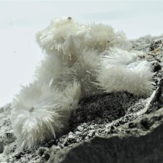 Natrolite, Saint-Jean-des-Ollières, Puy-de-Dôme.