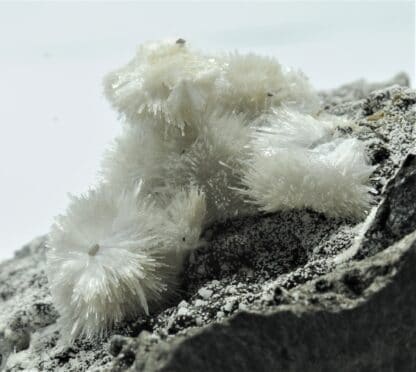 Natrolite, Saint-Jean-des-Ollières, Puy-de-Dôme.