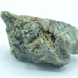 Ludlamite, mine de Salsigne, Mas Cabardès, Carcassonne, Aude.