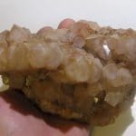 Cristaux de quartz rosé, Les Bondons, Lozère.