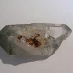 Cristal de quartz biterminé, Les Deux Alpes, Oisans, Isère.