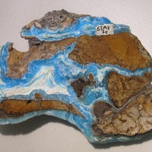 Hémimorphite bleue, Germs-sur-l'Oussouet, Hautes-Pyrénées.