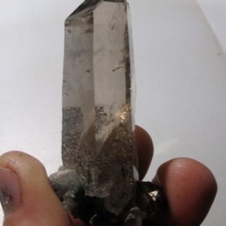 Quartz fumé, La Toura, Les Deux Alpes, Oisans, Isère.