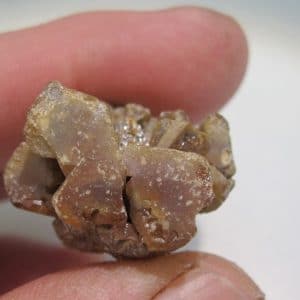 Vanadinite, minéral du Djebel Mahseur, Maroc.