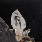 Cristal de quartz sceptre de septaria, Rémuzat, Drôme.