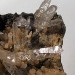 Quartz dans une septaria, Rémuzat, Drôme.
