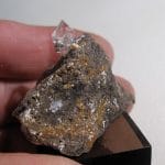 Quartz diamant de septaria, Rémuzat, Drôme.
