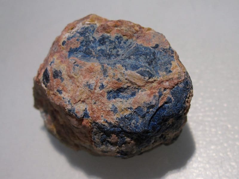 Lazulite, Col des Cabanes, près de Graissessac, Hérault.
