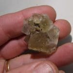 Fluorine de la carrière du Rivet à Peyrebrune dans le Tarn.