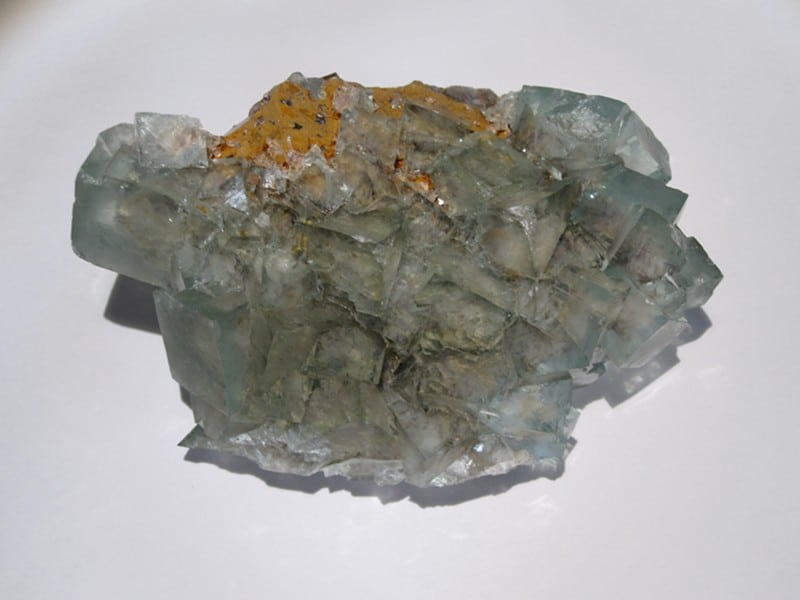 Fluorine verte et gemme, cristaux de Chine.