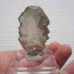 Quartz gwindel fumé, Mont Mallet, Mont-Blanc, Chamonix, Haute-Savoie.