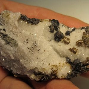 Sphalérite (Blende), mine des Porres, Les Arcs, Var.