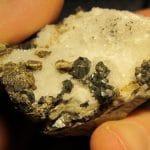 Sphalérite (Blende), mine des Porres, Les Arcs, Var.