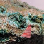 Chalcopyrite, Salsigne, Mas Cabardès, Carcassonne, Aude.