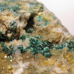 Malachite et Baryte, Mas Dieu, Laval-Pradel, Gard.