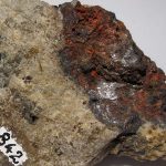 Cinabre et smithsonite, Saint Arey, Isère.