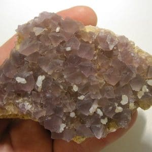 Fluorine et Quartz, Saint Laurent les Bains, Ardèche.