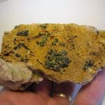 Pyromorphite, La Pierre de Neuvic, Neuvic-Entier, Haute-Vienne, Limousin.