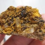 Barytine, La Caunette, Salsigne, Aude.