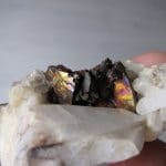Chalcopyrite, Ravin d'Enfer, Les Belleville, près de Moutiers, Savoie.