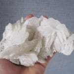 Baryte blanche, mine de Fontsante, Var.
