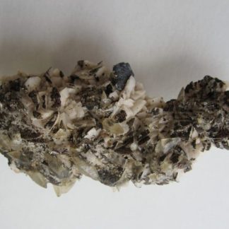 Bournonite, dolomite et calcite, Usclas du Bosc (Loiras), Hérault.