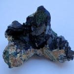 Azurite, Chessy, Rhône, France.