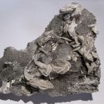 Baryte sur fluorine, mine de Voltennes, Saône-et-Loire, Morvan.