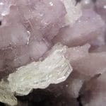 Fluorine violette et Barytine, mine de Fontsante, Var.