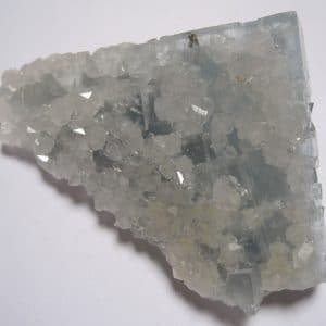 Fluorine bleue et quartz, mine d'En Bournegade à Embournegade, Tarn.