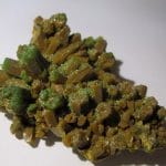 Pyromorphite, Les Farges, Corrèze, France.
