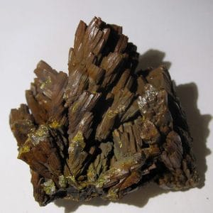 Pyromorphite brune, Les Farges, Ussel, Corrèze.