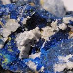 Azurite, mine de Montroc (Mont-Roc), Tarn.