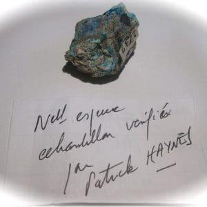 Lemanskiite, Talmessi Mine, Anarak District, Nain County, Isfahan, Iran.