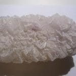 Fluorine blanche stalactiforme, mine de Fontsante, Var.