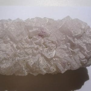 Fluorine blanche stalactiforme, mine de Fontsante, Var.