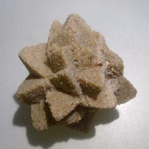 Grès après calcite (pseudomorphose), Cabrerets, Lot.