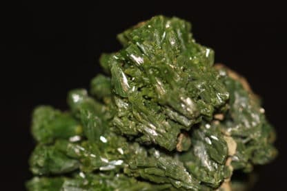 Cristaux de pyromorphite des Farges, Ussel, Corrèze.