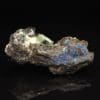 Linarite et Anglésite, mine de Tsumeb, Namibie.