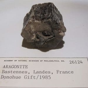 Aragonite de Bastennes, Landes.