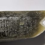 Béryl brun vert, minéral de Madagascar.